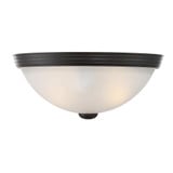 2 Light 11 Inch Wide Flush Mount by Savoy House - 6-780-11