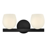 Mae 10W 2 LED Small Bath Vanity 6.75 Inch Tall and 15 Inch Wide by Hinkley - 57022