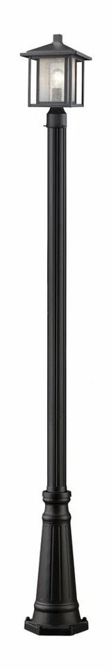 Aspen 1 Light Outdoor Post Mount Lantern 10 x 108.5 Inches by Z-Lite - 554PHM-519P