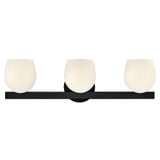 Mae 15W 3 LED Medium Bath Vanity 6.75 Inch Tall and 24 Inch Wide by Hinkley - 57023