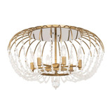 Voliere 6 Light 24.25 Inch Wide Semi Flush Mount by Varaluz - 343S06
