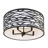 Kato 5 Light 24 Inch Wide Semi Flush Mount by Varaluz - 348S05