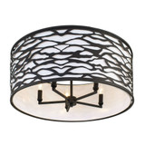 Kato 5 Light 24 Inch Wide Semi Flush Mount by Varaluz - 348S05