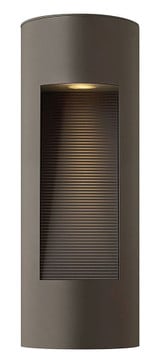Luna 2 Light Medium Cylinder Outdoor Wall Lantern by Hinkley - 1660