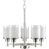 Alexa 5 Light Small Chandelier by Progress - P4459