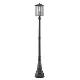 Aspen 3 Light Outdoor Post Mount Lantern 14.17 x 106.69 Inches by Z-Lite - 554PHXL