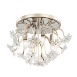 Wildflower 4 Light 19 Inch Wide Semi Flush Mount by Varaluz - 378S04