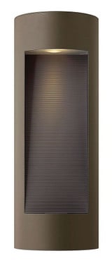 Luna 2 Light Large Cylinder Outdoor Wall Lantern by Hinkley - 1664