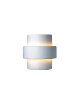Ambiance 2 Light Large Step Wall Sconce by Justice Design - CER-2215
