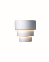 Ambiance 2 Light Small Terrace Wall Sconce by Justice Design - CER-2225