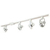 4 Light 4 Foot Track Pack with 4 Gimbal Ring PAR30 Track Head - 302-BEL-1313339