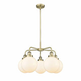 Beacon 5 Light Medium Chandelier by Innovations 916-5CR-G20-8