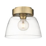 Remy 1 Light 10 Inch Wide Flush Mount by Golden - 0314-FM10