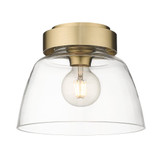 Remy 1 Light 10 Inch Wide Flush Mount by Golden - 0314-FM10