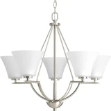 Bravo 5 Light Large Chandelier by Progress - P4623