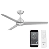 Mocha 3 Blade Ceiling Fan 13 Inches Tall and 54 Inches Wide by WAC  - F-001