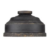 Keating 3 Light 13.75 Inch Wide Flush Mount by Golden - 0806-FM