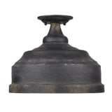 Keating 3 Light 13.75 Inch Wide Semi Flush Mount by Golden - 0806-SF