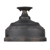 Keating 3 Light 13.75 Inch Wide Semi Flush Mount by Golden - 0806-SF