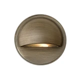 Hardy Island Round Eyebrow Low Voltage 1 Light Deck/Step Lamp by Hinkley - 16801