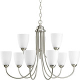 Gather 9 Light Large Chandelier by Progress - P4627