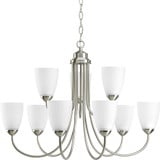 Gather 9 Light Large Chandelier by Progress - P4627