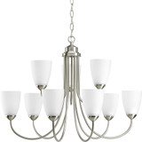 Gather 9 Light Large Chandelier by Progress - P4627