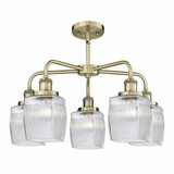 Colton 5 Light Medium Chandelier by Innovations - 916-5CR-G302