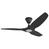 Jeitrrk Circle 3 Blade Ceiling Fan with Light Kit 52 Inch W - 2588-BEL-1335045
