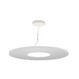Jazz 15W 2 LED Round Direct/Indirect Pendant 3.1 and 40 Inch Wide by Bruck - JAZZ-P-RD-16-40-DI