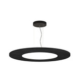 Jazz 29W 2 LED Round Direct/Indirect Pendant 3.1 and 40 Inch Wide by Bruck - JAZZ-P-RD-24-40-DI