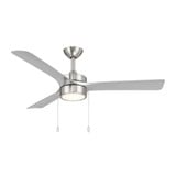 Axion I 3 Blade Ceiling Fan with Light Kit 52 Inch Wide by Progress - 94250122