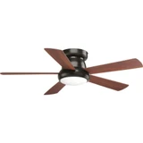 Vox Wide Ceiling Fan 1 Light Handheld Remote 52 Inch wide by Progress - P2572