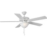 Builder Fan Wide Ceiling Fan 2 Light 52 Inches wide by Progress - P2599