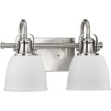 Preston 2 Light Vanity Light by Progress - P300427