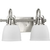 Preston 2 Light Vanity Light by Progress - P300427