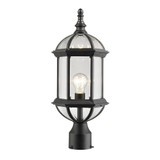 Annex 1 Light Outdoor Post Mount Lantern 8 x 19.5 Inches by Z-Lite - 563PA