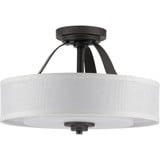 Kene 2 Light 16 Inch Wide Semi Flush Mount by Progress - P350098