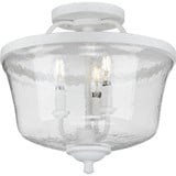 Bowman 3 Light 14.25 Inch Wide Semi Flush Mount by Progress - P350148
