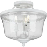 Bowman 3 Light 14.25 Inch Wide Semi Flush Mount by Progress - P350148
