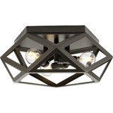 Stephen Ground 3 Light 14.62 Inch Wide Flush Mount by BSH - 70-BEL-1302193