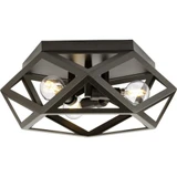 Stephen Ground 3 Light 14.62 Inch Wide Flush Mount by BSH - 70-BEL-1302193