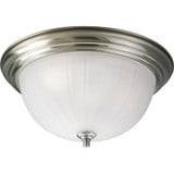 Melon 3 Light 15.25 Inch Wide Bowl Flush Mount by Progress - P3818