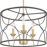 Yew Tree Street 3 Light Small Chandelier by BSH - 70-BEL-756699