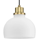 Garris 1 Light Farmhouse Small Pendant by Progress - P500406