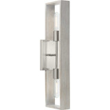 Boundary 2 Light Wall Sconce by Progress - P710126