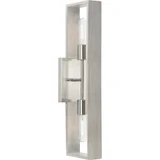 Boundary 2 Light Wall Sconce by Progress - P710126