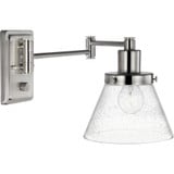 Hinton 1 Light Wall Sconce 9.63 Inch Tall by Progress - P710084