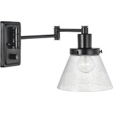 Hinton 1 Light Wall Sconce 9.63 Inch Tall by Progress - P710084