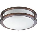 Acrylic Round 1 LED 10.38 Inch Wide Flush Mount by Progress - P7249